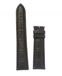 Omega Lederband 18 und 20 mm schwarz